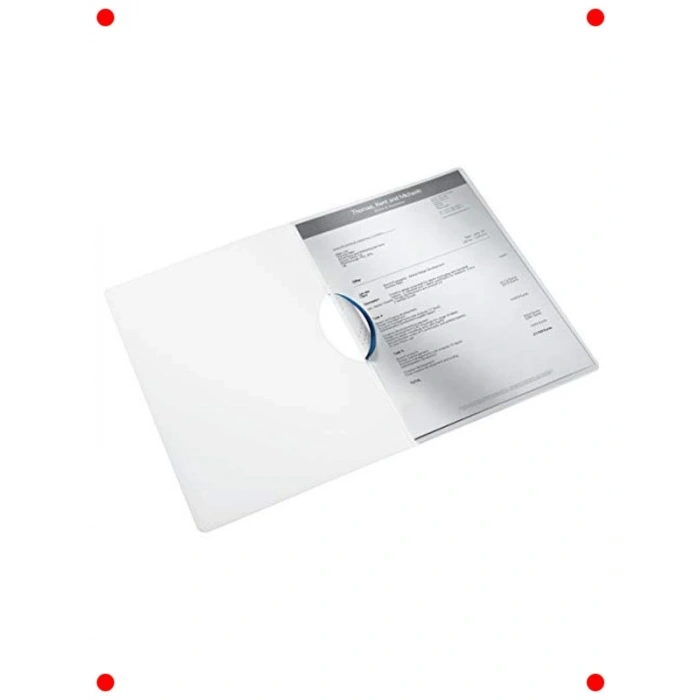 A4 Sıkıştırmalı Dosya - Metalik Mavi