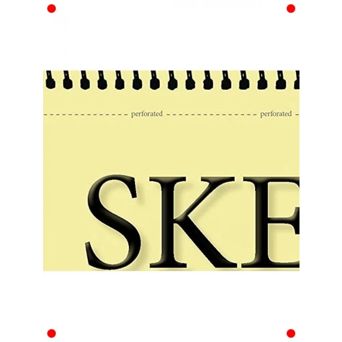 A4 Spiralli Eskiz Defteri - 50 Yaprak 90 gr