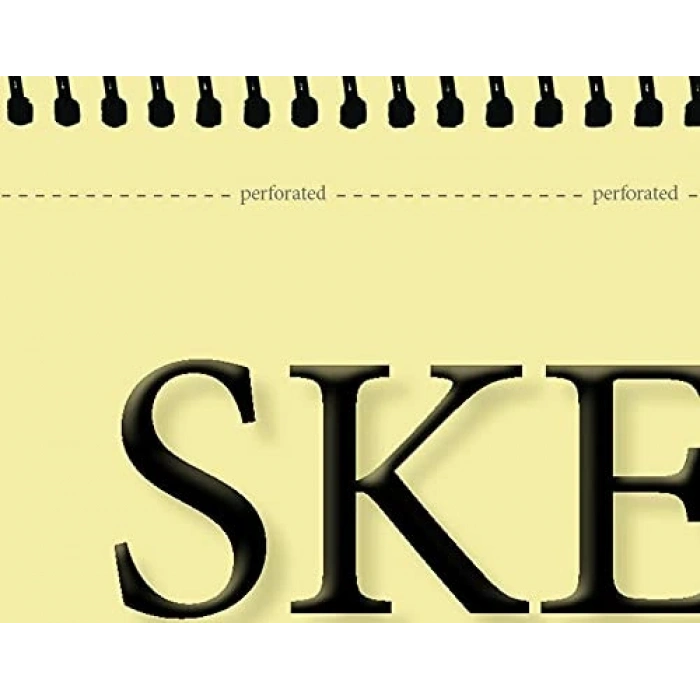 A4 Spiralli Eskiz Defteri, 50 Yaprak, 90 gr Kağıt