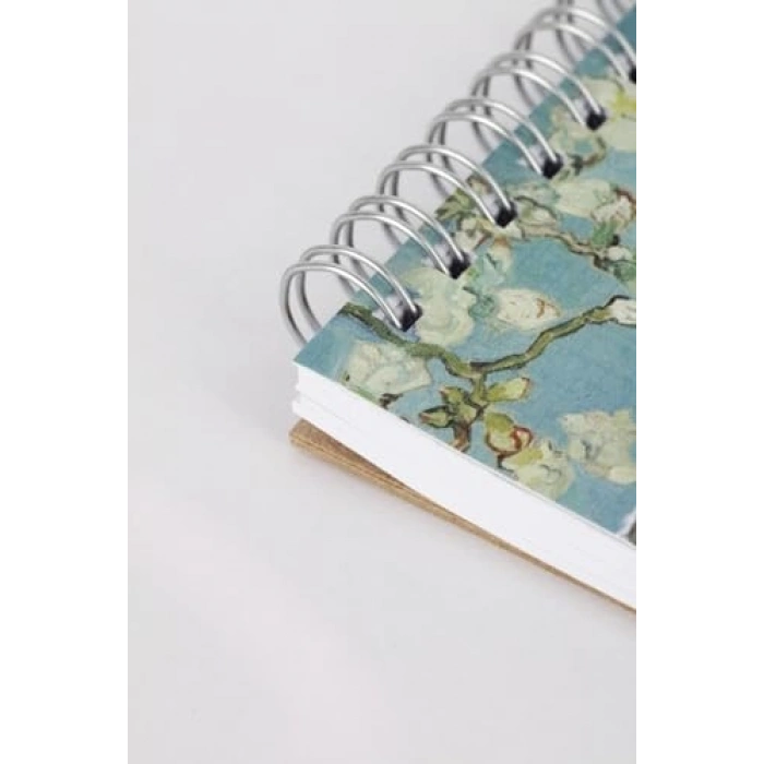 A5 Boyutunda Çizgisiz Eskiz Defteri, 100 Sayfa, Spiralli