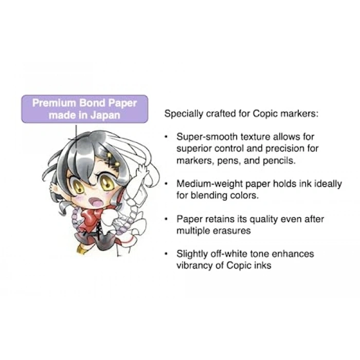 A5 Boyutunda Copic Sketchbook, 1 Adet