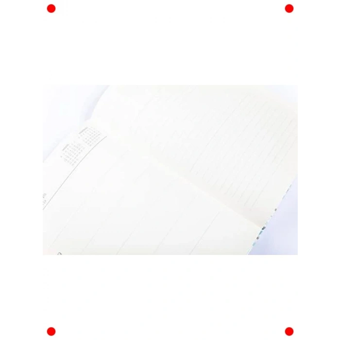 A5 Çam Ağacı Desenli 2023 Haftalık Ajanda - Çizgisiz