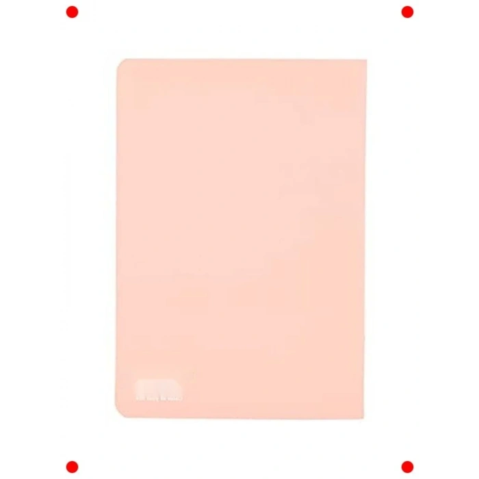 A5 Çizgili Defter Somon Renk 60 Yaprak