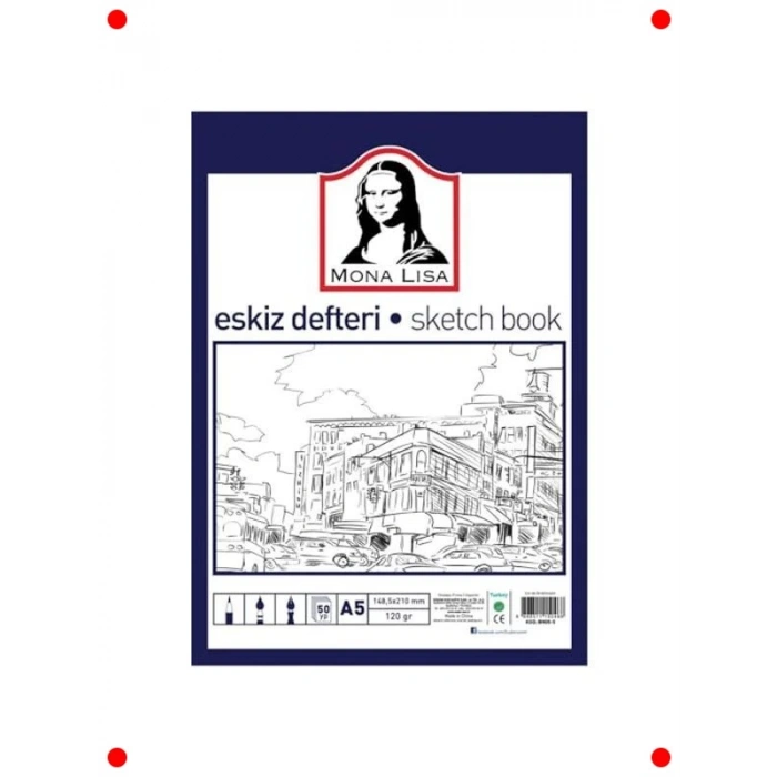 A5 Eskiz Defteri - 50 Yaprak, 120gr