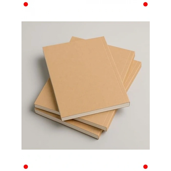 A5 Noktalı Not Defteri, Kraft Kapak (64 Yaprak)