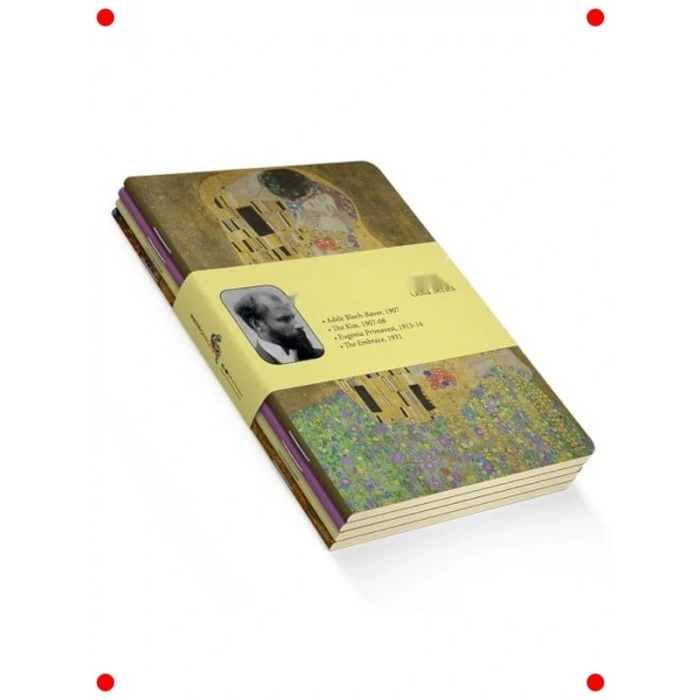 A5 Sanat Temalı 4lü Çizgisiz Defter Seti