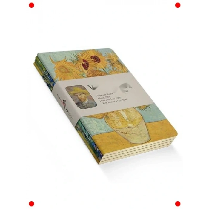 A5 Sanatsal Defter Seti - Çizgisiz 4 Parça