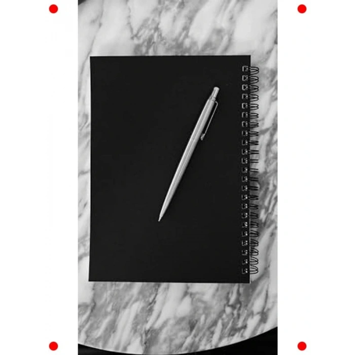 A5 Siyah Kapak Spiralli Defter