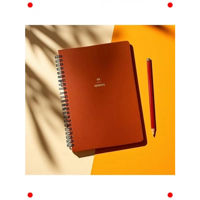 A5 Spiralli 4 Aylık Egzersiz ve Hedef Planlayıcı