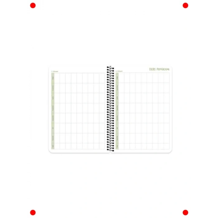 A5 Spiralli Akademik Ajanda - Gözüm Yükseklerde