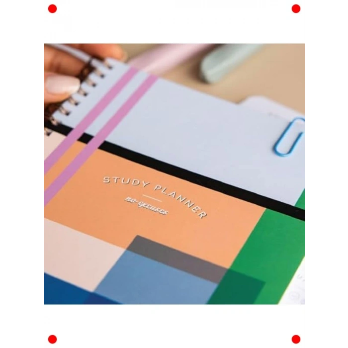 A5 Spiralli Çalışma Planlayıcısı - Sınav Hazırlık