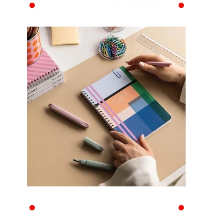 A5 Spiralli Çalışma Planlayıcısı - Sınav Hazırlık