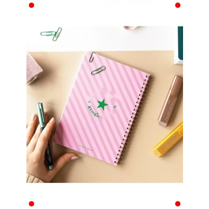 A5 Spiralli Ders Çalışma Planlayıcısı - Sınav Hazırlık