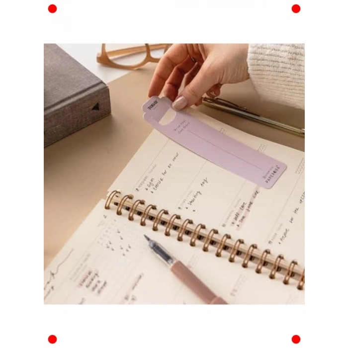 A5 Süresiz Keten Spiralli Planlayıcı Ajanda, Krem