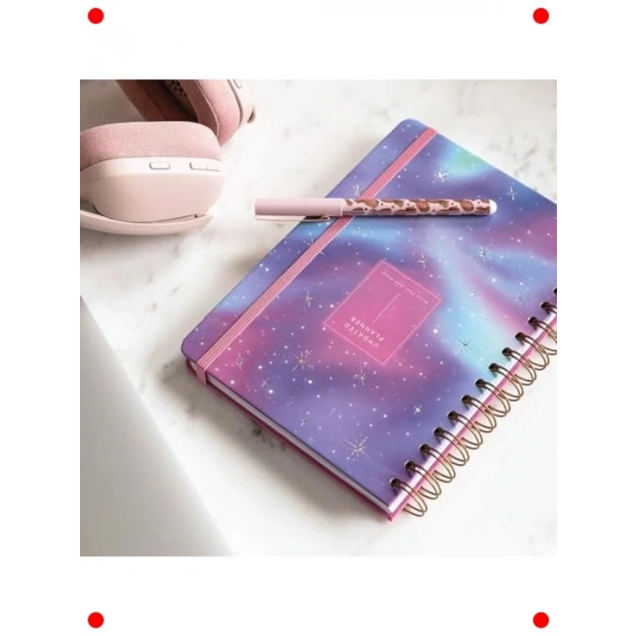 A5 Süresiz Spiralli Galaksi Temalı Planlayıcı