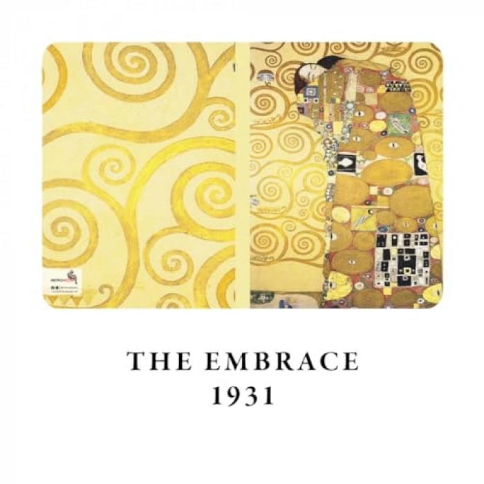 A6 Boyutunda 4lü Defter Seti, 192 Sayfa, Gustav Klimt