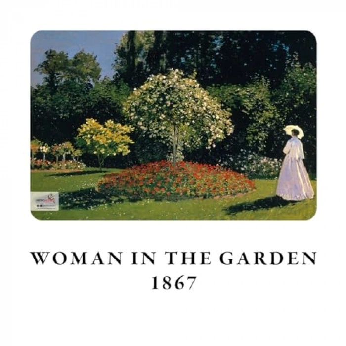 A6 Boyutunda 4lü Defter Seti, Claude Monet Desenli, 192 Sayfa