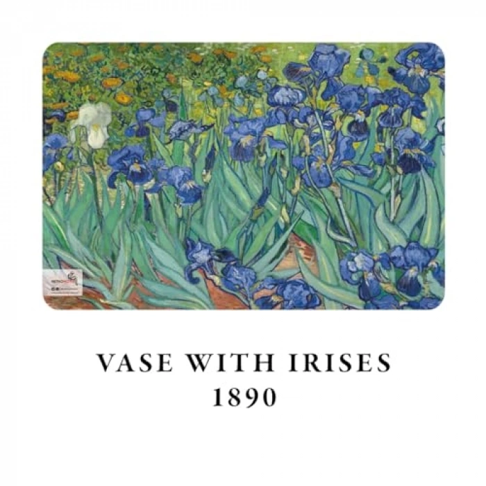 A6 Boyutunda 4lü Defter Seti, Van Gogh Desenli, 192 Sayfa