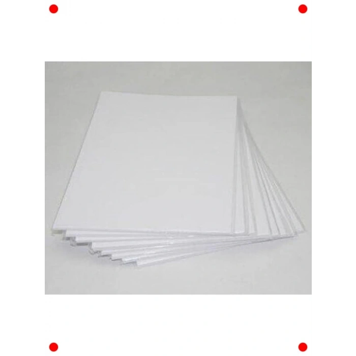 A6 Mat Etiket Kağıdı - 100 Yaprak, Güçlü Yapışkanlı