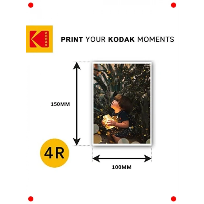 A6 Parlak Fotoğraf Kağıdı, 180 g/m², Mürekkep Püskürtmeli