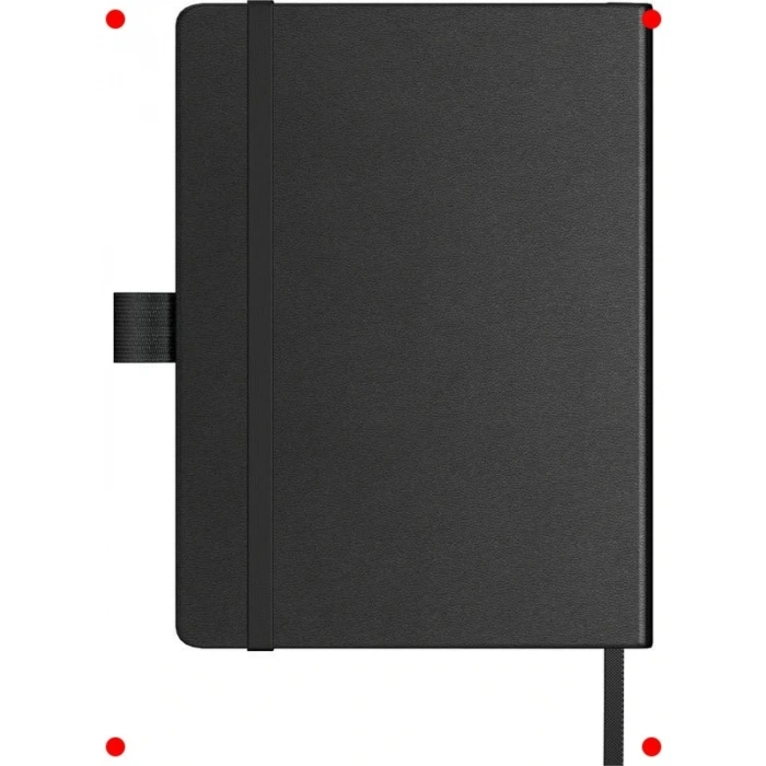 A6 Siyah Kalın Kapak Defter