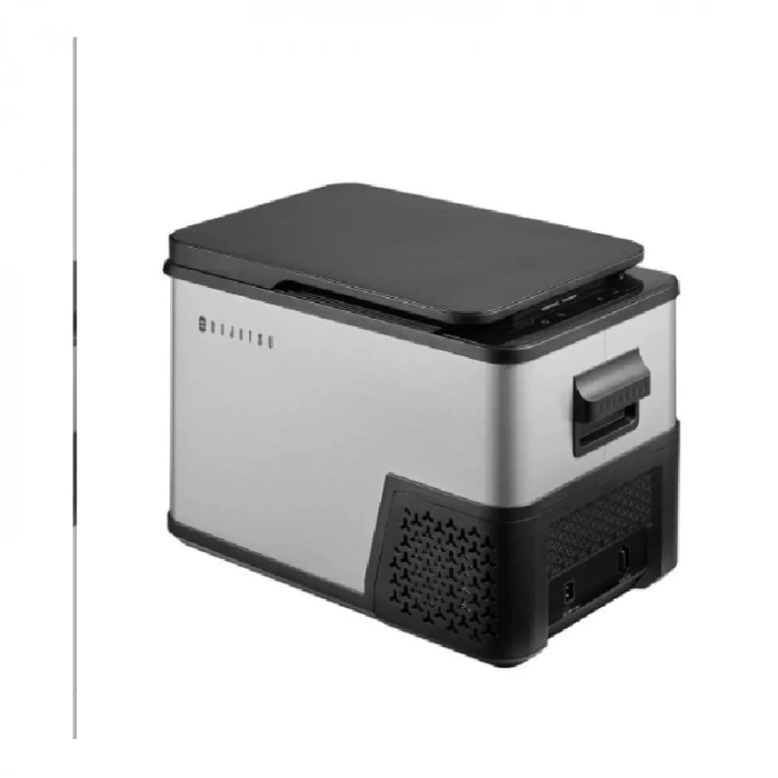 AB 200S Araç Buzdolabı Gümüş 12/24 Volt Kompresör          [ E]