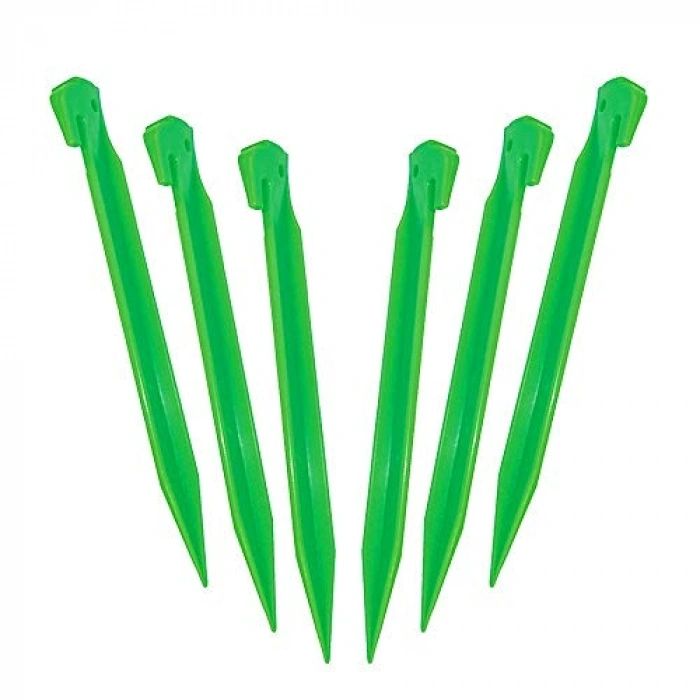 ABS Çadır Kazığı - 6lı Paket ve Dayanıklı Yapı