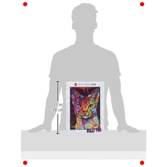 Abyssinian Kedi Temalı 2000 Parça Yapboz