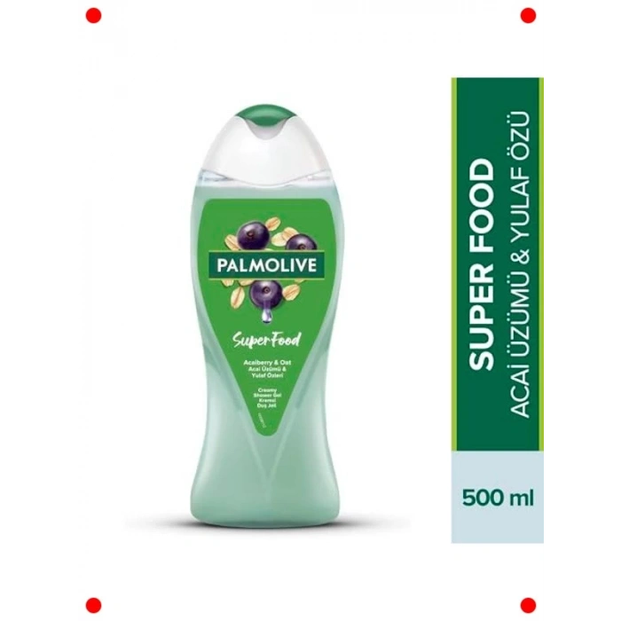 Acai Üzümü & Yulaf İçerikli Besleyici Duş Jeli 500 ml