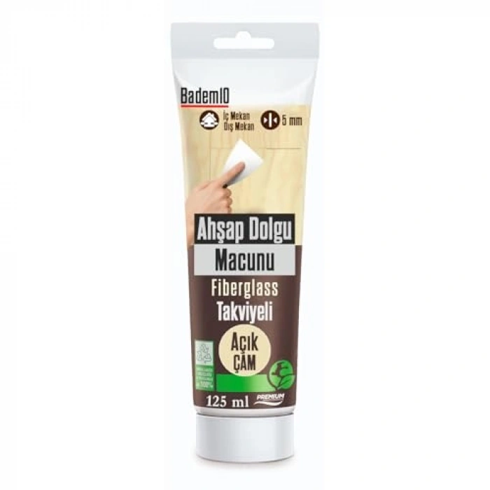 Açık Çam Renkli Parke Tar Macunu, 125 ML Kullanım Hazır