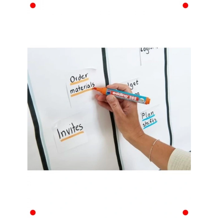 Açık Mavi Flipchart Kalemi, Canlı Renk