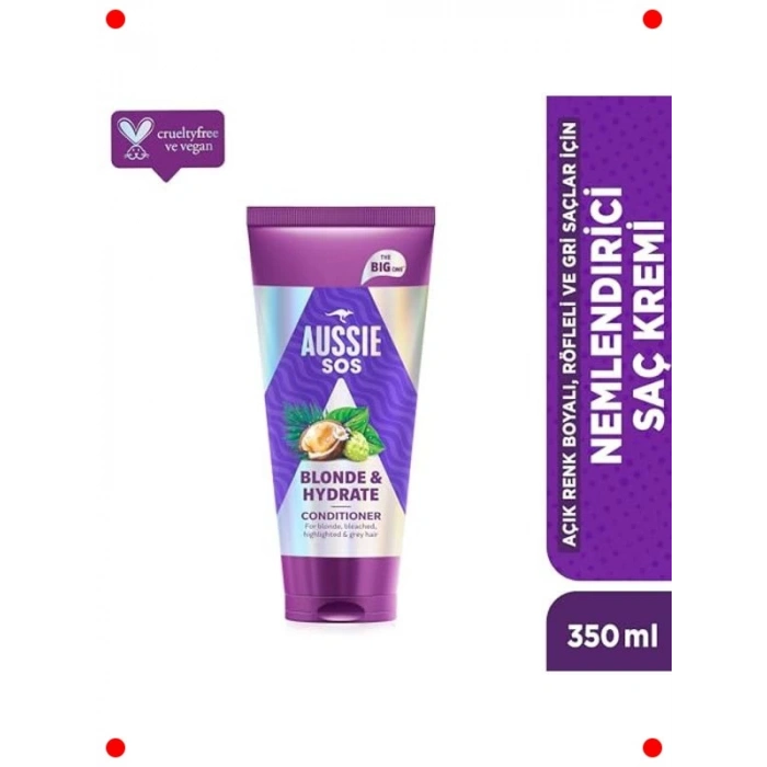 Açık Renk Saçlar İçin Nemlendirici Saç Kremi 350ml