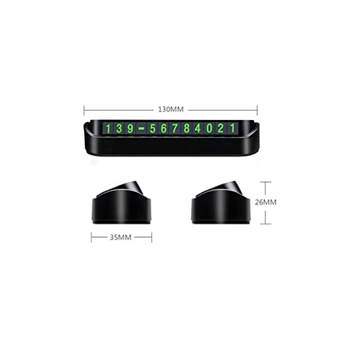 Açılır Kapanabilir Telefon Numarası Göstergesi, Araba Numaratör