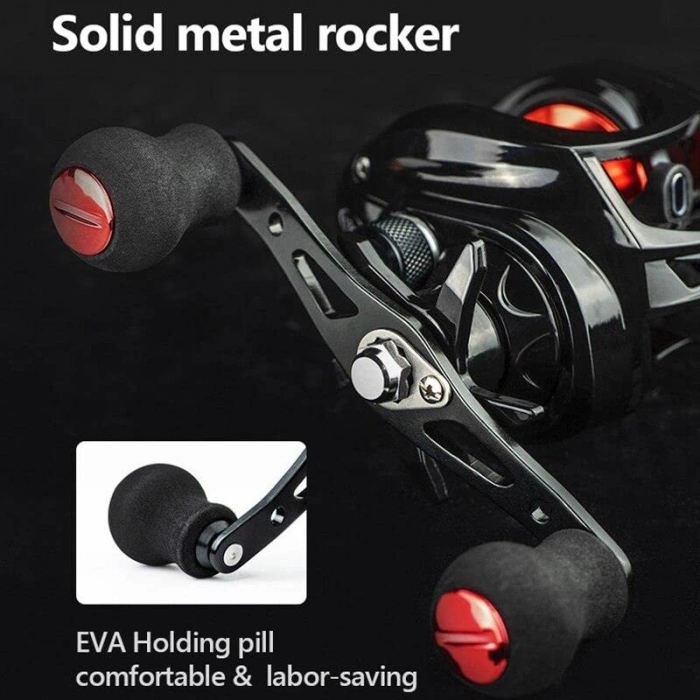 AE2000 Baitcasting Sağ El Çıkrık 7:2:1 Olta Makinesi Motoru