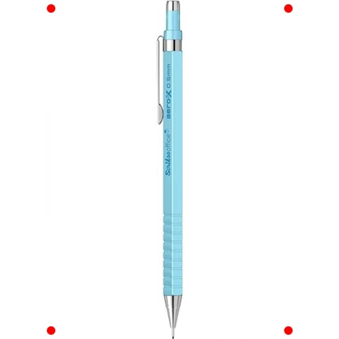 Aero-X Versatil Kalem - 0.5 mm, Açık Mavi