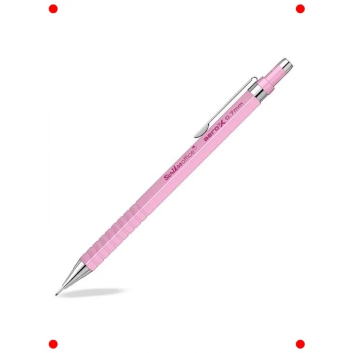 Aero-X Versatil Kalem, 0.7 Mm, Pembe