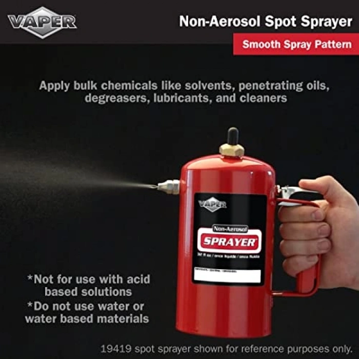 Aerosol Olmayan Sprey Püskürtücü, Siyah Renk Seçeneğiyle