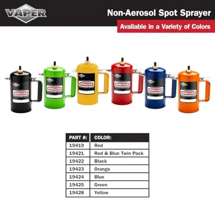 Aerosol Olmayan Sprey Püskürtücü, Siyah Renk Seçeneğiyle