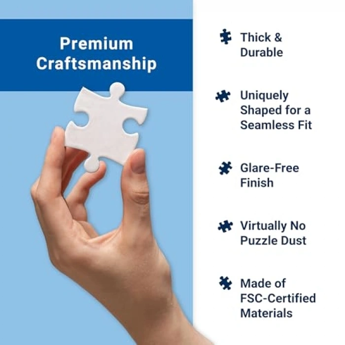 Ağaçlarda Alacakaranlık Temalı 1500 Parça Yapboz