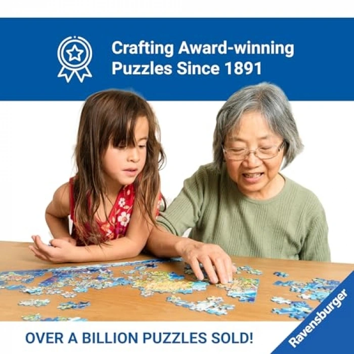 Ağaçlarda Alacakaranlık Temalı 1500 Parça Yapboz