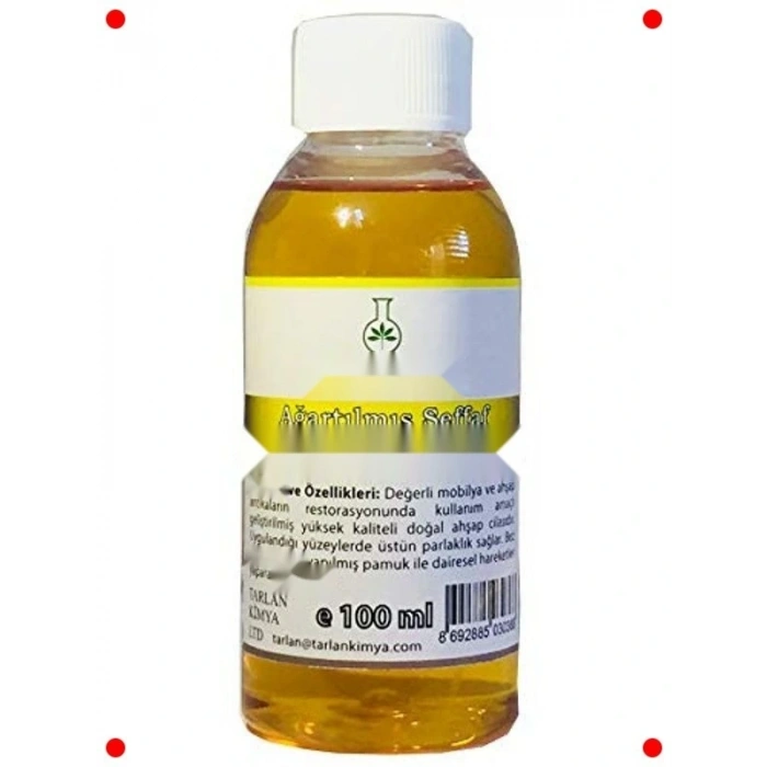 Ağartılmış Şeffaf Doğal Gok Cilası 100 ml