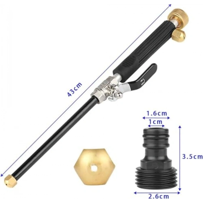 Ağır Hizmet Tipi Bahçe Su Tabancası, Yüksek Basınçlı Yıkama Spreyi