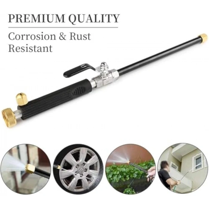 Ağır Hizmet Tipi Bahçe Su Tabancası, Yüksek Basınçlı Yıkama Spreyi