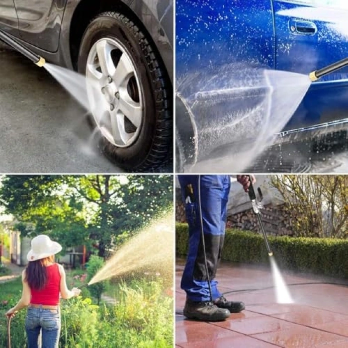 Ağır Hizmet Tipi Bahçe Su Tabancası, Yüksek Basınçlı Yıkama Spreyi