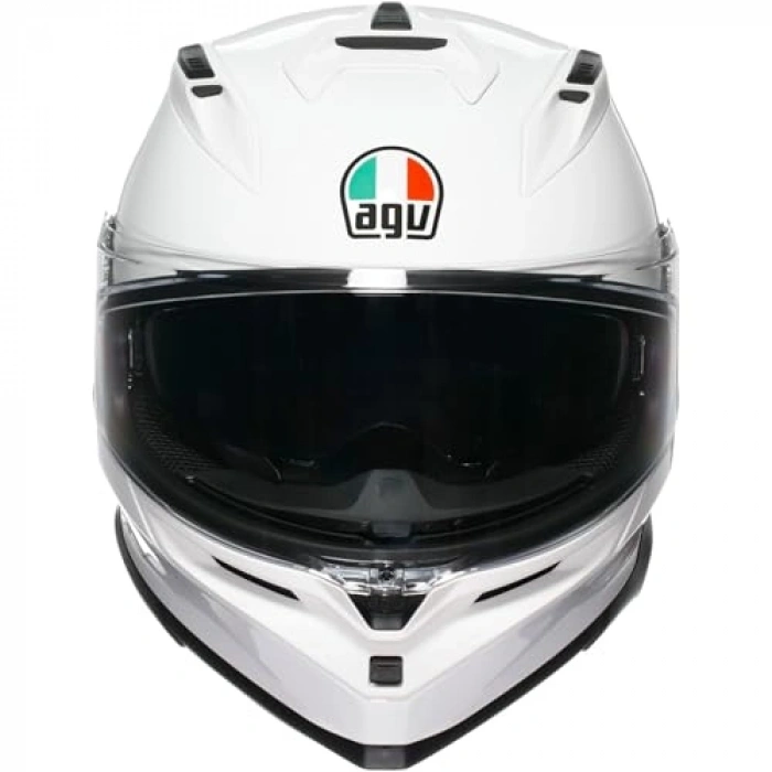 AGV K7 Motosiklet Kaskı Kapalı Kask Mono White L