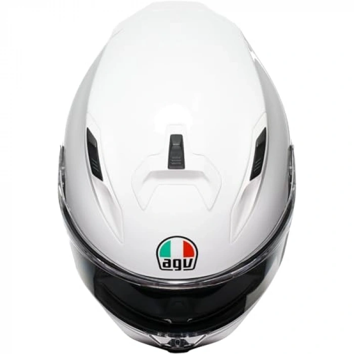 AGV K7 Motosiklet Kaskı Kapalı Kask Mono White L