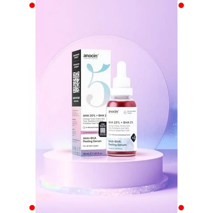 AHA BHA Canlandırıcı Kırmızı Peeling Cilt Serumu