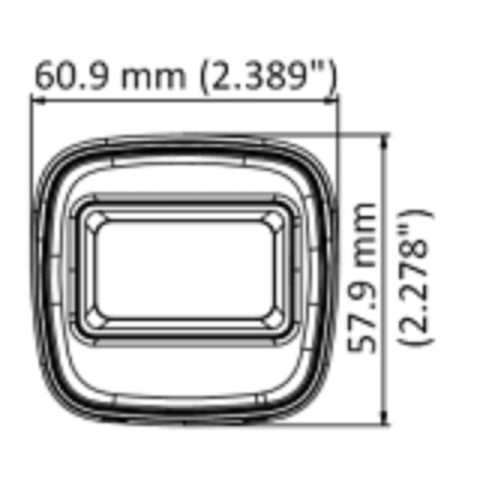 AHD KAMERA IR BULLET 2MP 3.6MM  DS-2CE16D0T-EXIPF