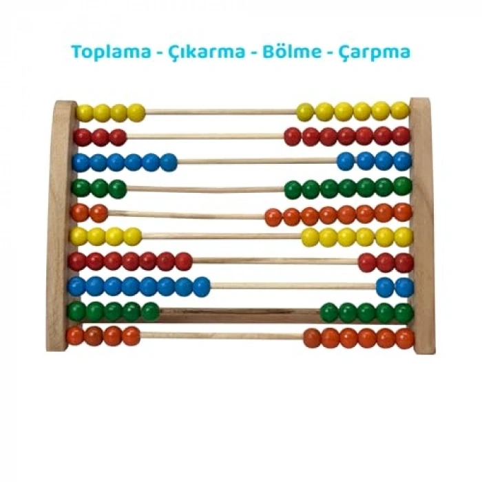Ahşap Abaküs, Eğitici Oyuncak Seti