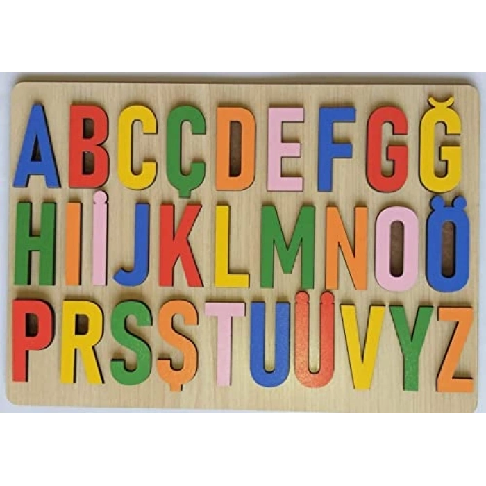 AHŞAP ALFABE-BUL TAK